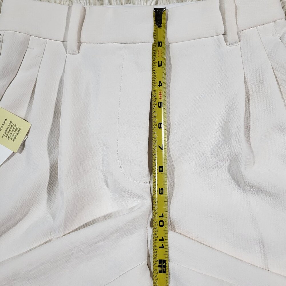 New Aritzia Wilfred Effortless 7" Light Birch Bouleau Pale Short - Size 4 - Picture 14 of 16